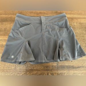 Athleta All Terrain Athletic Skirt - Gray - Size 6P